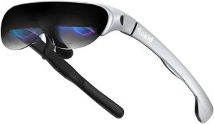 Air AR Glasses, Lightweight Augmented Reality Smart Glasses, 120" HD Virtual Screen, Compatible with iPhone 15 pro Future Type C Models, Steam Deck, Gaming Consoles, PC, Android, Home Theater