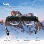 Air AR Glasses, Lightweight Augmented Reality Smart Glasses, 120" HD Virtual Screen, Compatible with iPhone 15 pro Future Type C Models, Steam Deck, Gaming Consoles, PC, Android, Home Theater