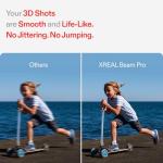 XREAL Beam Pro, The AR Glasses Spatial Computing Companion, 3D Cameras, Android 14, Supports All Google Play Store apps, Multiple Spatial Experiences for Movies, TV and Gaming, FHD 1080p (8G+256G)