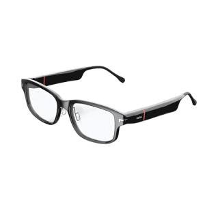 SOLOS AI Powered Glasses | Argon 7 | Shiny Black | Lenses Integrated ChatGPT for Travel and Real Time Translation | Stereo Speakers | Compatible with iOS and Android