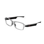 SOLOS AI Powered Glasses | Argon 13 | Shiny Crystal Gray | Lenses Integrated ChatGPT for Travel and Real Time Translation | Stereo Speakers | Compatible with iOS and Android
