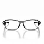 SOLOS AI Powered Glasses | Argon 13 | Shiny Crystal Gray | Lenses Integrated ChatGPT for Travel and Real Time Translation | Stereo Speakers | Compatible with iOS and Android