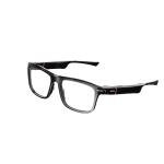 SOLOS AI Powered Glasses | Argon X | Shiny Black | Lenses Integrated ChatGPT for Travel and Real Time Translation | Stereo Speakers | Compatible with iOS and Android