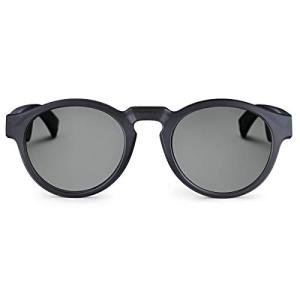 Bose Frames, Audio Sunglasses with Open Ear Headphones, Rondo, Black with Bluetooth Connectivity, Regular