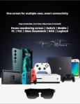 MEIZU StarV View AR Smart Glasses,188" Screen Video Display Glasses,120Hz Retina-Level 3D Vision,0-600° Myopia Adjustment,Dual Mic Noise Cancelling Audio,XR System,for Movies,Gaming,Work
