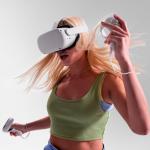 Meta Quest 2 128GB - Advanced All-in-One Virtual Reality Headset (Renewed)