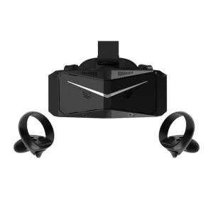 Pimax Crystal Light VR Headset with Controllers, Prime Version - 8K QLED with Local-Dimming, Lightweight & Comfortable Compatible with Flight Simulators, MSFS, iRacing & PC Gaming