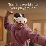 Meta Quest 3S 256GB — Dive into Mixed Reality — Unreal Experiences — All-in-One Headset (Renewed Premium)