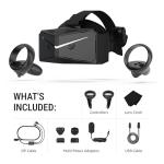 Pimax Crystal Light VR Headset with Controllers, Prime Version - 8K QLED with Local-Dimming, Lightweight & Comfortable Compatible with Flight Simulators, MSFS, iRacing & PC Gaming