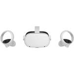 Oculus Quest 2 Advanced All-in-One Virtual Reality Gmaing VR Headset 128GB Set, White (Renewed)
