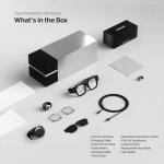 iTourTranslator Smart AR Glasses with AI-Powered 127 Language Translation & Speaker Watch|Real-Time Subtitles, ChatGPT Integration, Binocular OLED Display, Hands-Free Navigation & Multimedia Streaming
