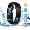 Waterproof Fitness Smartwatch with Heart Rate Monitor