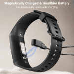 Waterproof Fitness Smartwatch with Heart Rate Monitor