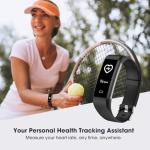 Kummel Waterproof Fitness Tracker with Heart Rate Monitor