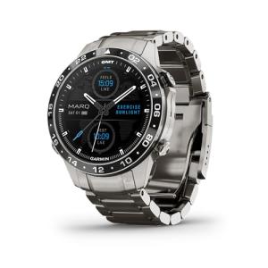 Garmin MARQ Aviator Smartwatch with Titanium Bracelet