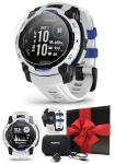 Garmin Instinct 3 Solar Outdoor GPS Smartwatch Bundle