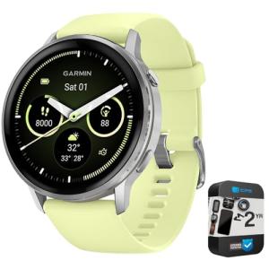 Garmin Venu 4 GPS Smartwatch with Silicone Band