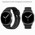 Samsung Galaxy Watch 8 (2025) Bluetooth Smartwatch, US Version – Fitness & Sleep Tracking,Heart Rate Monitor, Android Compatible (Not for iOS) – with Extra Hybrid Band (Graphite, 44mm)