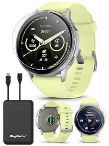 Garmin Venu 4 Fitness GPS Smartwatch Bundle