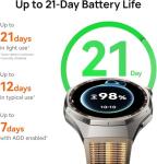 HUAWEI Watch GT 6 Pro Smart Watch - 21 Day Battery