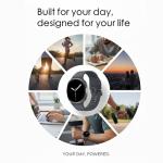 Samsung Galaxy Watch 8 (2025) Bluetooth Smartwatch, US Version – Fitness & Sleep Tracking,Heart Rate Monitor, Android Compatible (Not for iOS) – with Extra Hybrid Band (Graphite, 44mm)