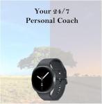 Samsung Galaxy Watch 8 (2025) Bluetooth Smartwatch, US Version – Fitness & Sleep Tracking,Heart Rate Monitor, Android Compatible (Not for iOS) – with Extra Hybrid Band (Graphite, 44mm)