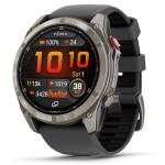 PlayBetter Garmin Fenix 8 Pro AMOLED Sapphire (51mm, Titanium/Graphite) Multisport GPS Smartwatch Bundle - 1.4” Touchscreen, inReach Technology Portable Charger & Screen Protectors