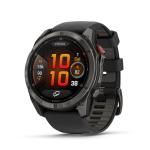 Garmin Fenix 8 Pro 51mm, inReach Technology, AMOLED Display, Multisport GPS Smartwatch, Sapphire, Carbon Gray DLC Titanium with Black/Pebble Gray Silicone Band Fitness Tracker Smat Watch Bundle