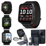 Garmin Venu X1 Thin & Lightweight GPS Smartwatch, Black | AMOLED Display, Advanced Health and Fitness Features, Sleep Tracking, 100+ Sports Apps | Signature Series Gift Bundle