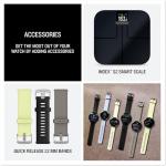 Garmin 010-03014-02 Venu 4, 45 mm Health & Fitness GPS Smartwatch, Silver with Citron Silicone Band Bundle with 2 YR CPS Enhanced Protection Pack