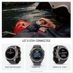 PlayBetter Garmin Fenix 8 Pro AMOLED Sapphire (51mm, Titanium/Graphite) Multisport GPS Smartwatch Bundle - 1.4” Touchscreen, inReach Technology Portable Charger & Screen Protectors