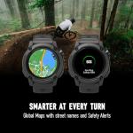 COROS NOMAD Outdoor GPS Smartwatch, 1.3" MIP Touchscreen, Global maps with turn-by-turn navigation, 22 days Battery Life, Microphone records voice notes, real-time weather, and safety alerts (Black)