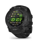 Garmin Instinct 3 Tactical Edition AMOLED 50mm Display, Rugged Outdoor GPS Smartwatch Bundle with USB Wall Charger + Microfiber Cleaning Cloth