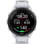 Garmin Forerunner 265S GPS Smartwatch Whitestone/Neo Tropic, 010-02810-04, Bundle with 2 YR CPS Enhanced Protection Pack (Renewed)