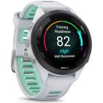 Garmin Forerunner 265S GPS Smartwatch Whitestone/Neo Tropic, 010-02810-04, Bundle with 2 YR CPS Enhanced Protection Pack (Renewed)