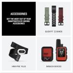 Garmin Instinct® 3 Tactical Edition, 45mm, Solar Charged Display, Rugged Outdoor GPS Smartwatch