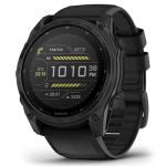 Garmin tactix 8 Solar: AB Elite (51mm) Premium Tactical GPS Smartwatch Bundle - Applied Ballistics Ultralight Solver, Built-in LED Flashlight with PlayBetter Portable Charger & HD Screen Protectors