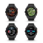 Garmin Fenix 8 51MM AMOLED Premium Multisport GPS Smartwatch Slate Gray with Black Silicone Band, Built-in LED Flashlight, Fitness & Health Smart Watch Bundle for Men & Women