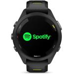 Garmin 010-02810-03 Forerunner 265S GPS Smartwatch Black/Amp Yellow Bundle with 2 YR CPS Enhanced Protection Pack (Renewed)