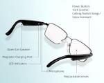 Reankani Smart Glasses with Translator - AI Smart Glasses for Instant Translation | Bluetooth Translation Glasses for Men & Women | Wearable Tech for Global Communication