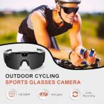 Baseball Glasses with Camera, Baseball Sunglasses with Camera, 4K Video Cameras Glasses, That Record Video and Audio, Smart Recording Sunglasses for Men and Women (A#*2)