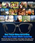 800W Ai Smart Glasses with Camera 1080P HD Video Recording, AI Translator for 160 Languages, GPT Object Recognition, Bluetooth Audio, Photochromic Lenses, 290mAh Long Battery for Travel Sports Outdoor