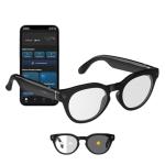 padom Camera Glasses for Men & Women, 8MP 1080p HD Photo/Video Recording Glasses with Bluetooth & Speakers, AI Object Recognition, Smart Glasses with Camera for Travel, Working, Study