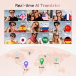 Exclusive Edition – Smart Glasses With Camera: 8mp Camera Supporting 1080p Hd Video Recording, Photo/Video/Audio Recording, 410mah Battery, Includes Ai Assistant, Ai Translation, And Bluetooth Calling