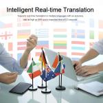 MONFOLROY AI Smart Glasses with Camera, Real-Time AI Translation Glasses with Color-Changing Lenses for Travel, Sports, Outdoor Use