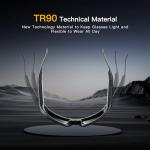 OhO 128GB Camera Glasses,24M Resolution H.265 1080P Smart Glasses with UV400 Sunglasses Lens for Outdoor Sport,Unisex