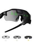 cybersight ZENITH Display Sports Glasses, for Cycling and Hiking, Smart AI/AR Sports Sunglasses, Real-Time HUD Display, Smart Navigation, Proactive AI Alerts, Monitor Heart Rate, Speed, etc.