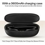 ORGWAUK Smart Bluetooth Glasses with Camera, 800W HD Camera Glasses for Video and Audio Recording, Photography, Sunglasses with UV Protection, AI Real-time Translation, Music & Call, Unisex