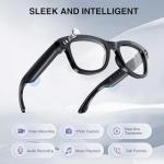 Drivarox AI Smart Glasses with Camera, 1080P HD Video Recording Glasses,Bluetooth Speaker,Wireless Music & Calls,Real-Time Translation,Voice Control,Unisex