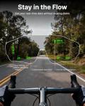 cybersight ZENITH Display Sports Glasses, for Cycling and Hiking, Smart AI/AR Sports Sunglasses, Real-Time HUD Display, Smart Navigation, Proactive AI Alerts, Monitor Heart Rate, Speed, etc.